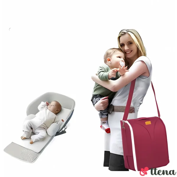 سرير أطفال محمول للسفر والاستخدام المتعدد ماركة ibaby