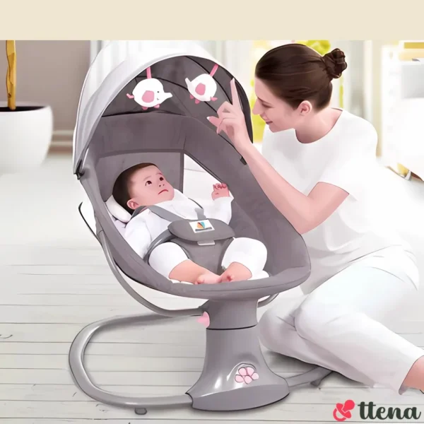 سوينج ماستيلا كرسي هزاز كهربائي للرضع والأطفال 3 في1 - Swing Mastela