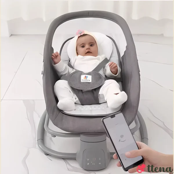 سوينج ماستيلا كرسي هزاز كهربائي للرضع والأطفال 4 في1 - Swing Mastela