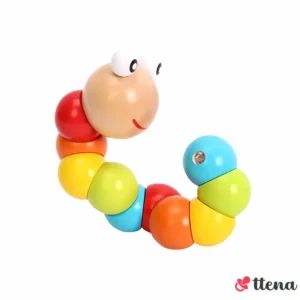 دودة خشبية ملونة