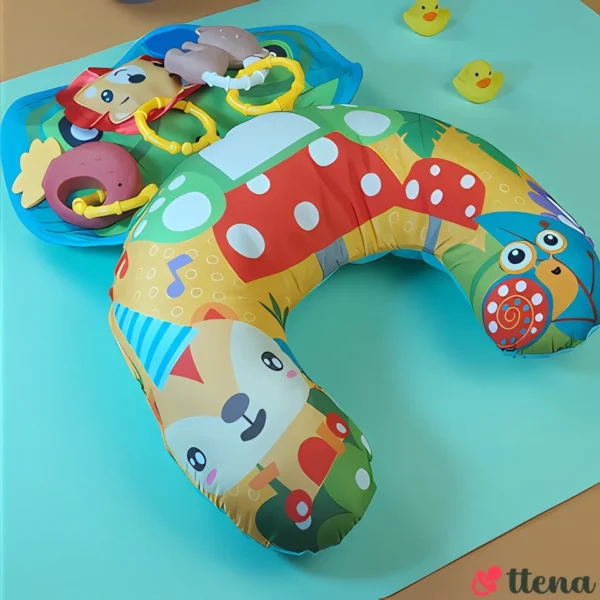 مخدة لوقت البطن البيبي - Baby Tummy Time Pillow